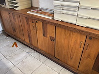 Palissander bureau / kasten - afbeelding 7 van  7