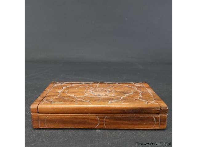 Palissanderhouten kistje - afbeelding 2 van  5