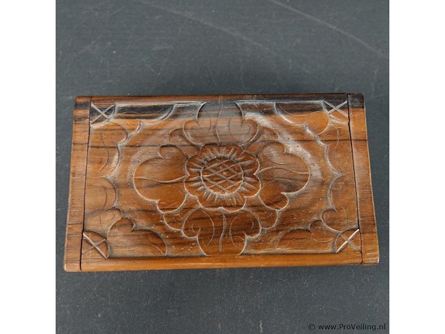 Palissanderhouten kistje - afbeelding 3 van  5