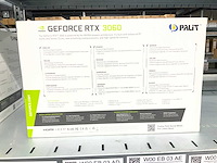 Palit geforce rtx 3060 videokaart - afbeelding 2 van  6