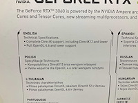 Palit geforce rtx 3060 videokaart - afbeelding 5 van  6