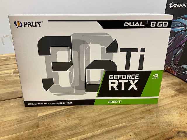 Palit nvidia geforce rtx 3060 ti videokaart - afbeelding 1 van  4