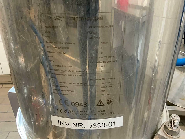 Pall cf123 dubbel filter - afbeelding 4 van  9