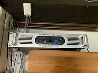 Palladium 500 vintage high power stereo amplifier versterker met dap audio imix 7.3 mixpaneel - afbeelding 5 van  6