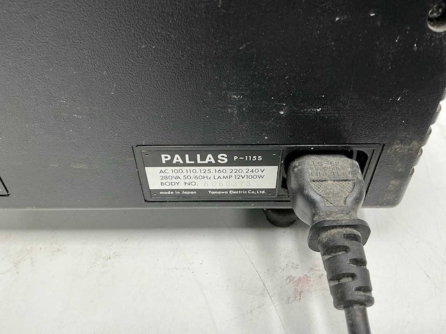 Pallas - hs-1200 - s-8 zoom - projector - afbeelding 10 van  10