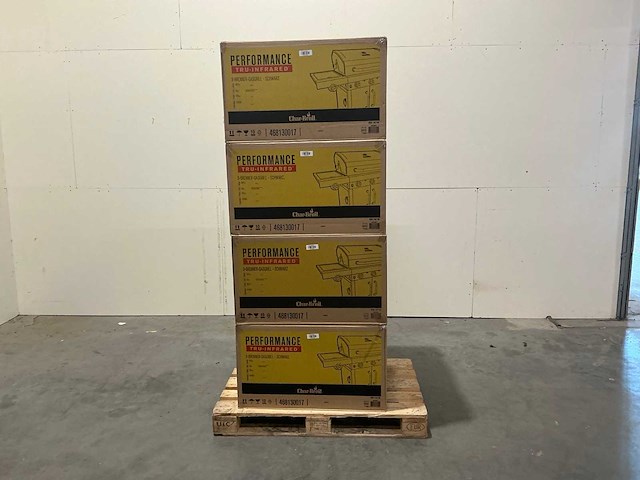 Pallet - char-broil performance - 3-brenner-gasgrill - barbecue (3x) - afbeelding 3 van  6