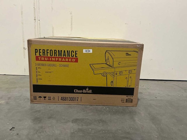 Pallet - char-broil performance - 3-brenner-gasgrill - barbecue (3x) - afbeelding 4 van  6
