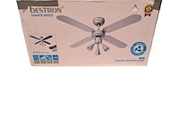 Pallet ±40x bestron plafondventilator met verlichting – retourgoederen - afbeelding 1 van  2