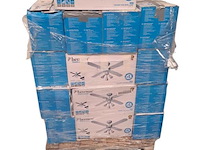 Pallet ±40x bestron plafondventilator met verlichting – retourgoederen - afbeelding 2 van  2