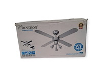 Pallet ±40x bestron plafondventilator met verlichting – retourgoederen - afbeelding 3 van  3