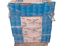 Pallet ±40x bestron plafondventilator met verlichting – retourgoederen - afbeelding 2 van  2