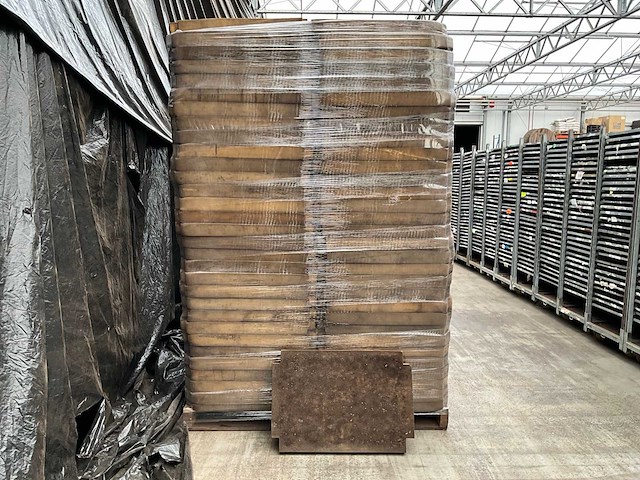 Pallet 75x50x6 cm gaasbak kussens (100x) - afbeelding 3 van  3