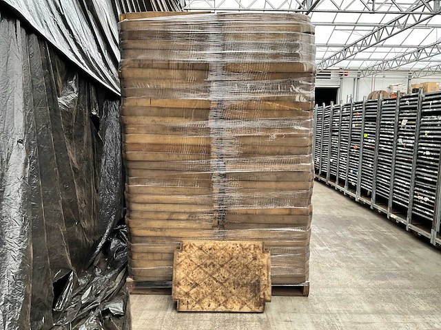Pallet 75x50x6,5 cm gaasbak kussens (10x) - afbeelding 1 van  4