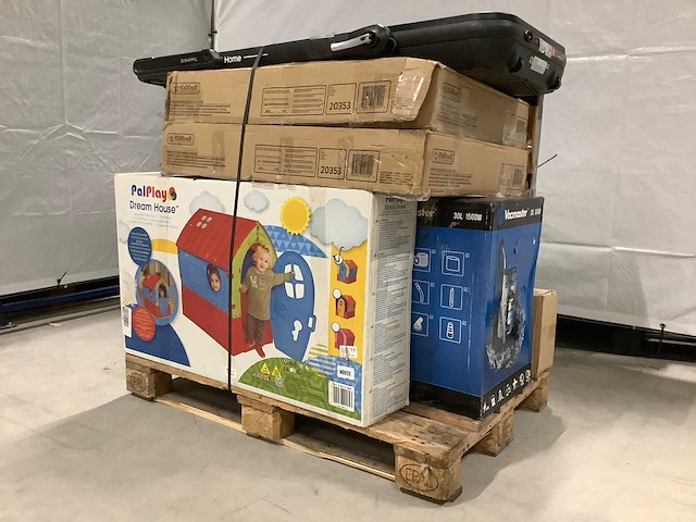 Pallet a-merk retourgoederen - 10 items - afbeelding 1 van  8
