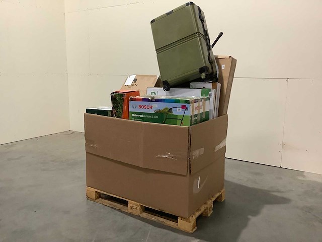 Pallet a-merk retourgoederen - 14 items - afbeelding 1 van  8