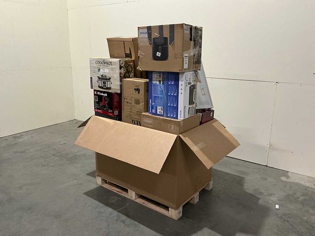 Pallet a-merk retourgoederen - 28 items - afbeelding 1 van  8