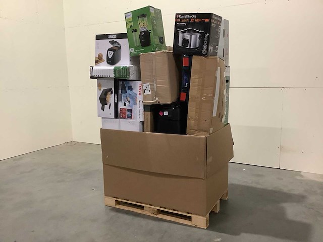 Pallet a-merk retourgoederen - 30 items - afbeelding 1 van  9