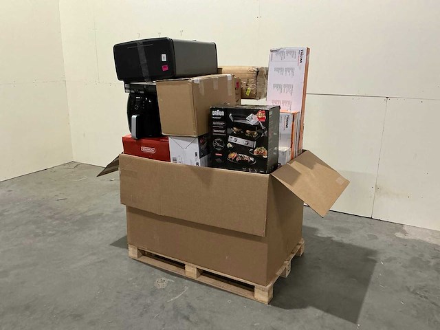 Pallet a-merk retourgoederen - 33 items - afbeelding 1 van  8