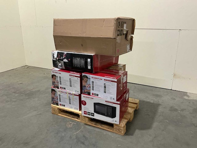 Pallet a-merk retourgoederen - 7 items - afbeelding 1 van  7