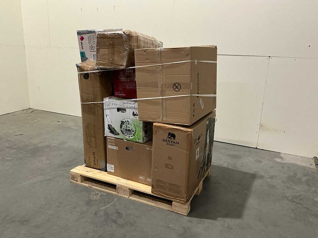 Pallet a-merk retourgoederen - 9 items - afbeelding 1 van  7