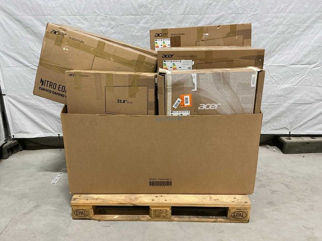 Pallet acer pc schermen / monitors (15x) - afbeelding 2 van  5