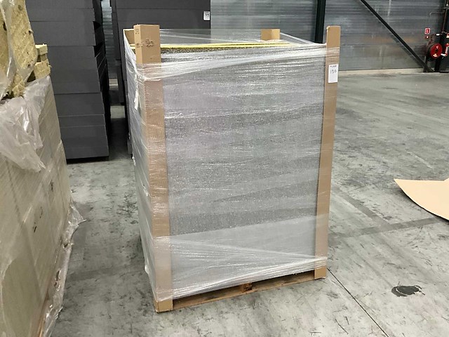 Pallet agglomer vlokkenschuim trillingsisolatie - afbeelding 2 van  3