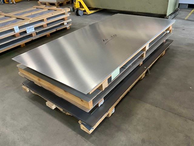 Pallet aluminium platen (4x) - afbeelding 2 van  9