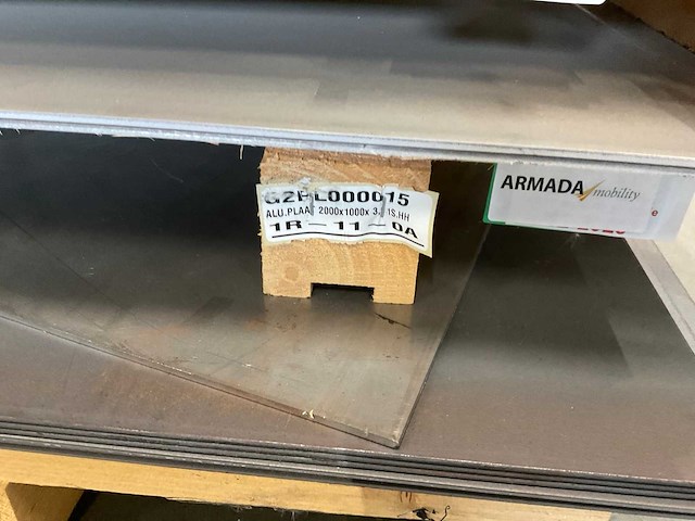Pallet aluminium platen (4x) - afbeelding 8 van  9