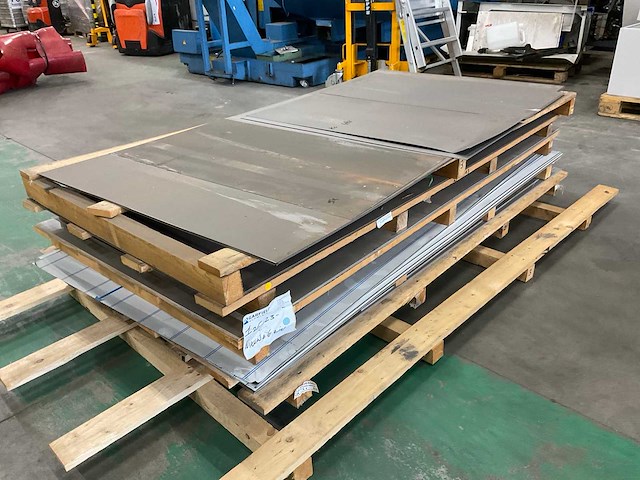 Pallet aluminium platen (5x) - afbeelding 2 van  6
