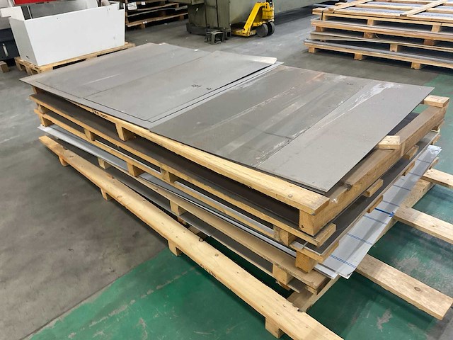 Pallet aluminium platen (5x) - afbeelding 3 van  6