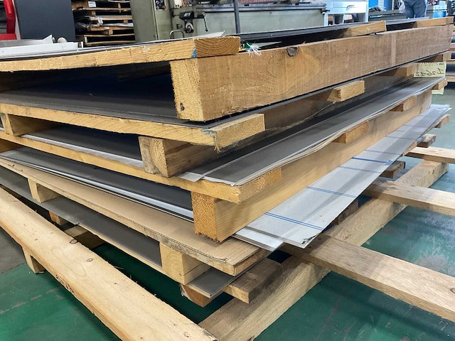 Pallet aluminium platen (5x) - afbeelding 4 van  6