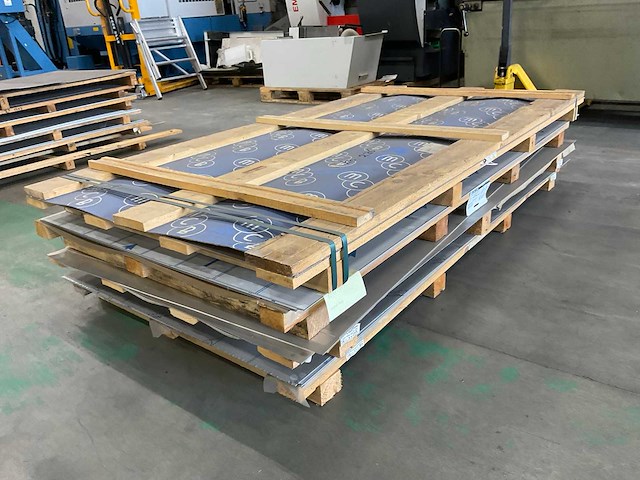 Pallet aluminium platen (5x) - afbeelding 2 van  8