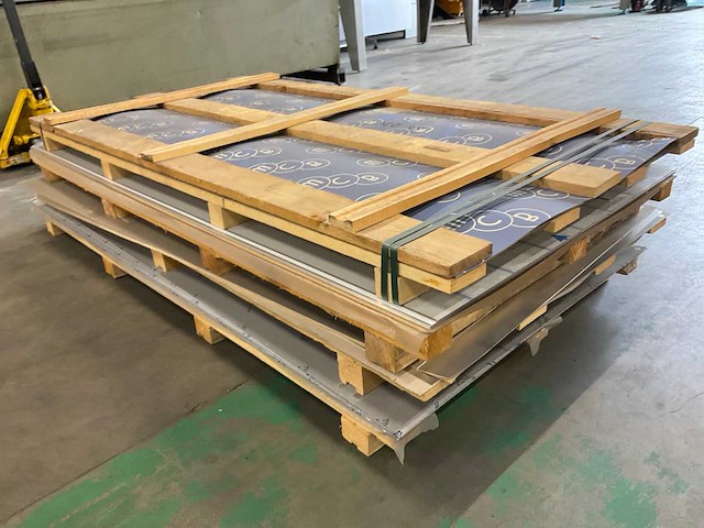 Pallet aluminium platen (5x) - afbeelding 3 van  8