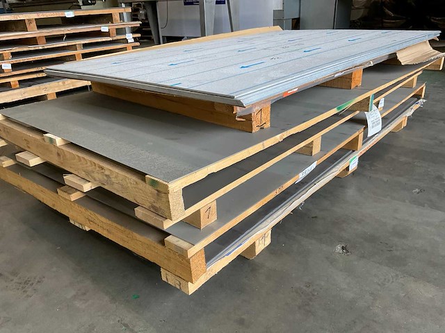 Pallet aluminium platen (5x) - afbeelding 5 van  6