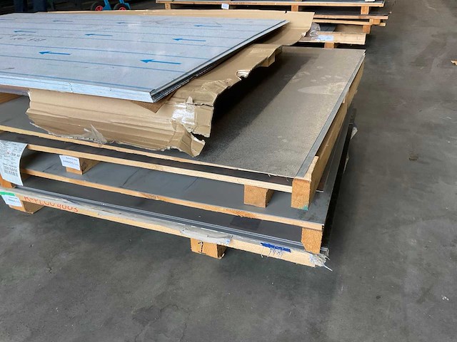 Pallet aluminium platen (5x) - afbeelding 6 van  6