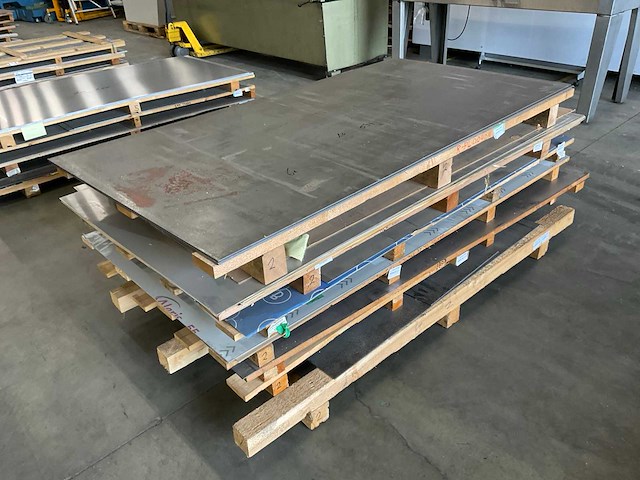 Pallet aluminium platen (6x) - afbeelding 2 van  8