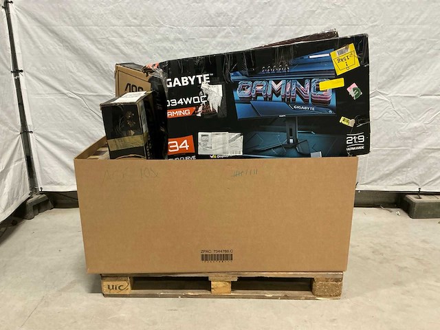 Pallet aoc pc schermen / monitors (10x) - afbeelding 2 van  8