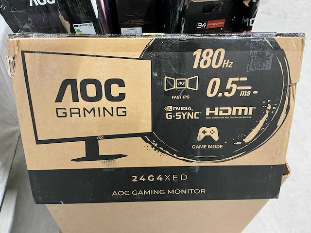 Pallet aoc pc schermen / monitors (10x) - afbeelding 4 van  8
