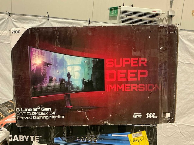 Pallet aoc pc schermen / monitors (10x) - afbeelding 6 van  8
