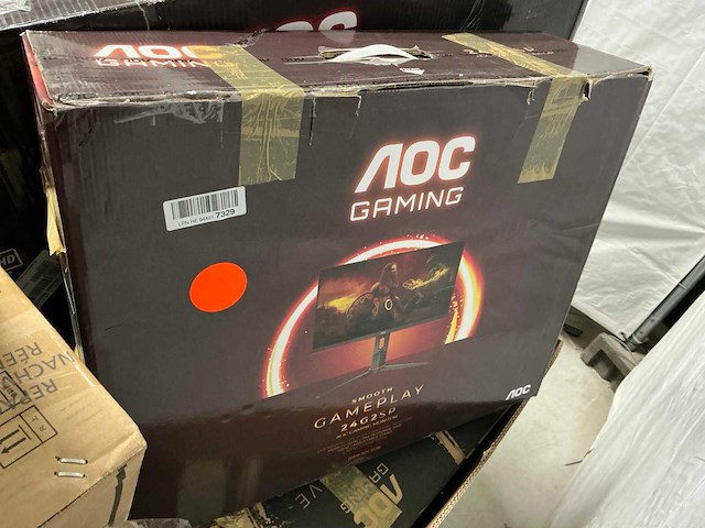 Pallet aoc pc schermen / monitors (10x) - afbeelding 7 van  8