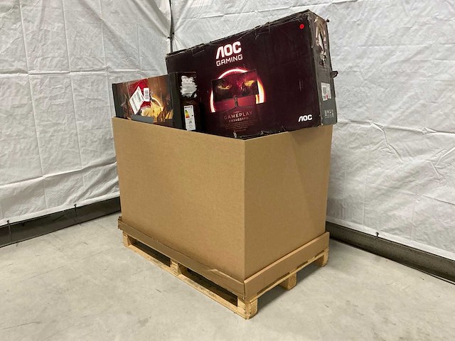 Pallet aoc pc schermen / monitors (12x) - afbeelding 1 van  8