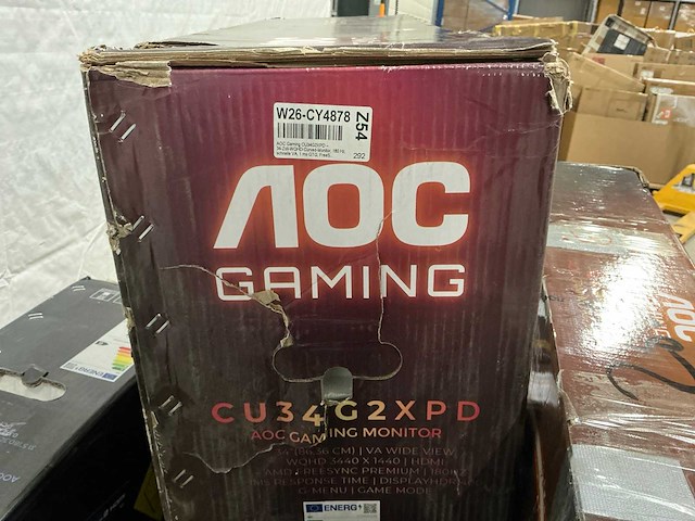 Pallet aoc pc schermen / monitors (12x) - afbeelding 4 van  8