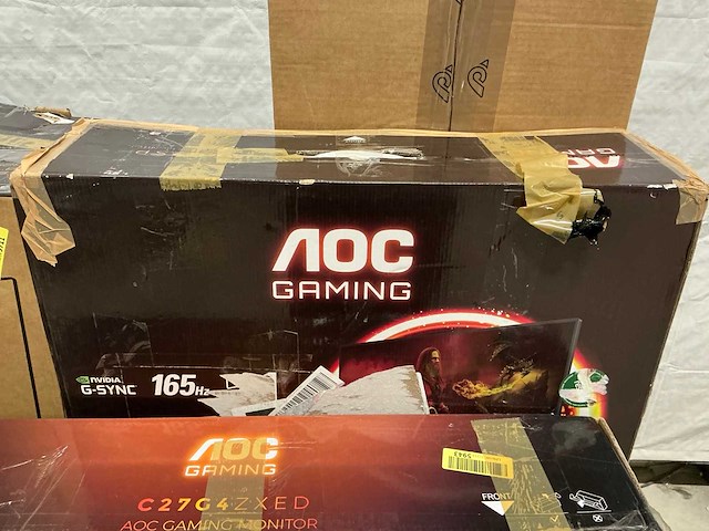 Pallet aoc pc schermen / monitors (13x) - afbeelding 5 van  8