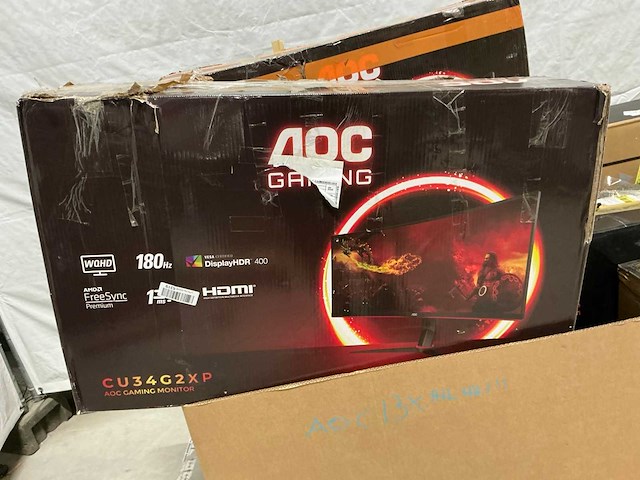 Pallet aoc pc schermen / monitors (13x) - afbeelding 2 van  6