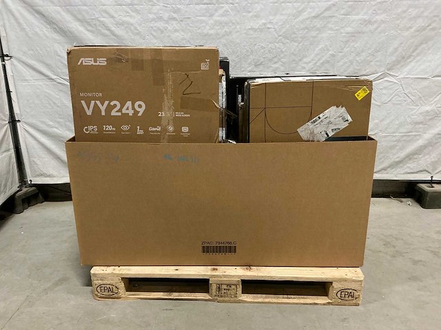 Pallet asus pc schermen / monitors (13x) - afbeelding 2 van  8