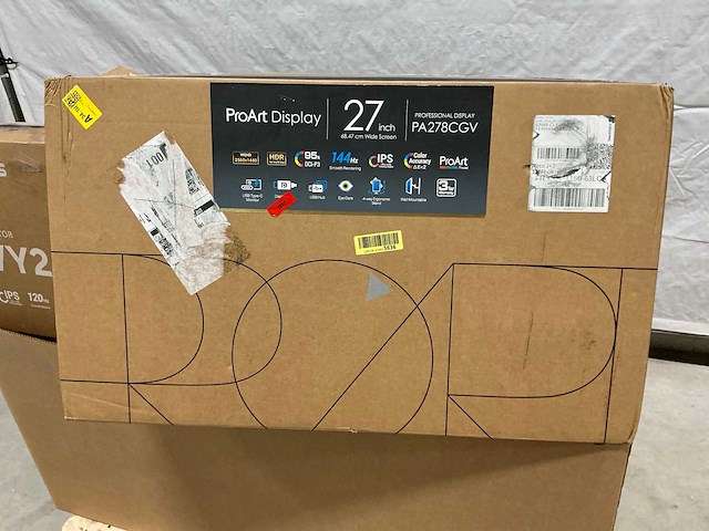 Pallet asus pc schermen / monitors (13x) - afbeelding 7 van  8