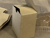 Pallet autolockdoosjes ideaal voor kleine spullen, bruin - afbeelding 3 van  4