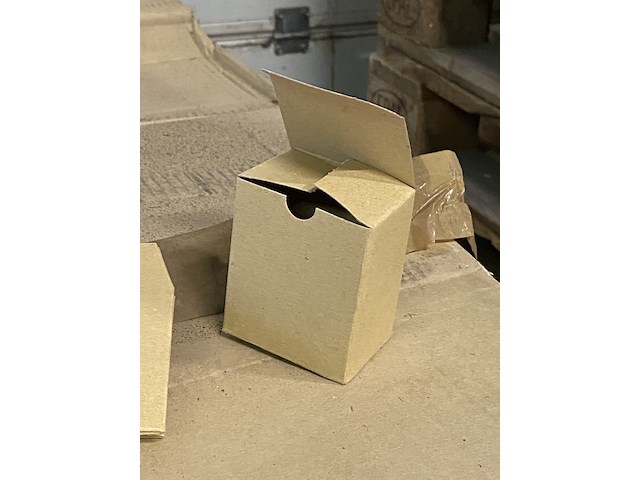 Pallet autolockdoosjes ideaal voor kleine spullen, bruin - afbeelding 4 van  4