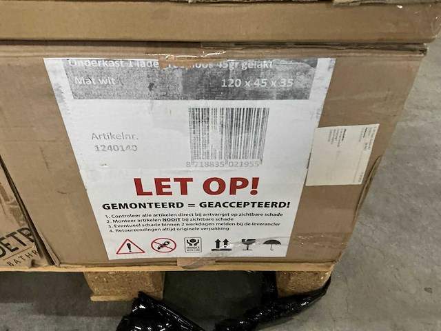 Pallet badkameraccesoires - afbeelding 3 van  5