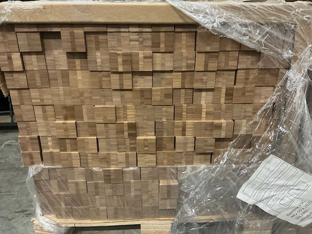 Pallet bamboe hout (182x 262x4,4x5cm) - afbeelding 3 van  6